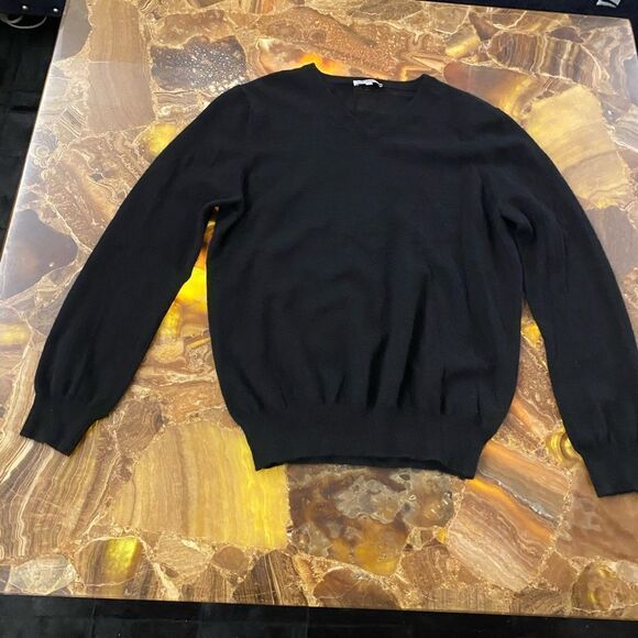Tie Rack 100% cashmere v-neck sweater, L - Picture 1 of 5